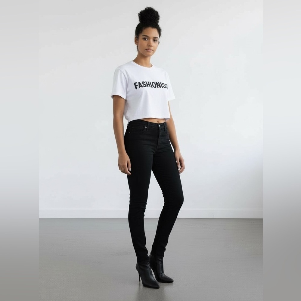 Frame Denim Black Jeans